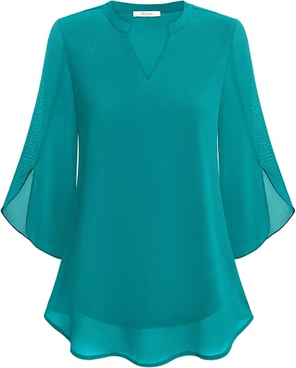 Annelyn | Blusa de capas de lujo - Image 4