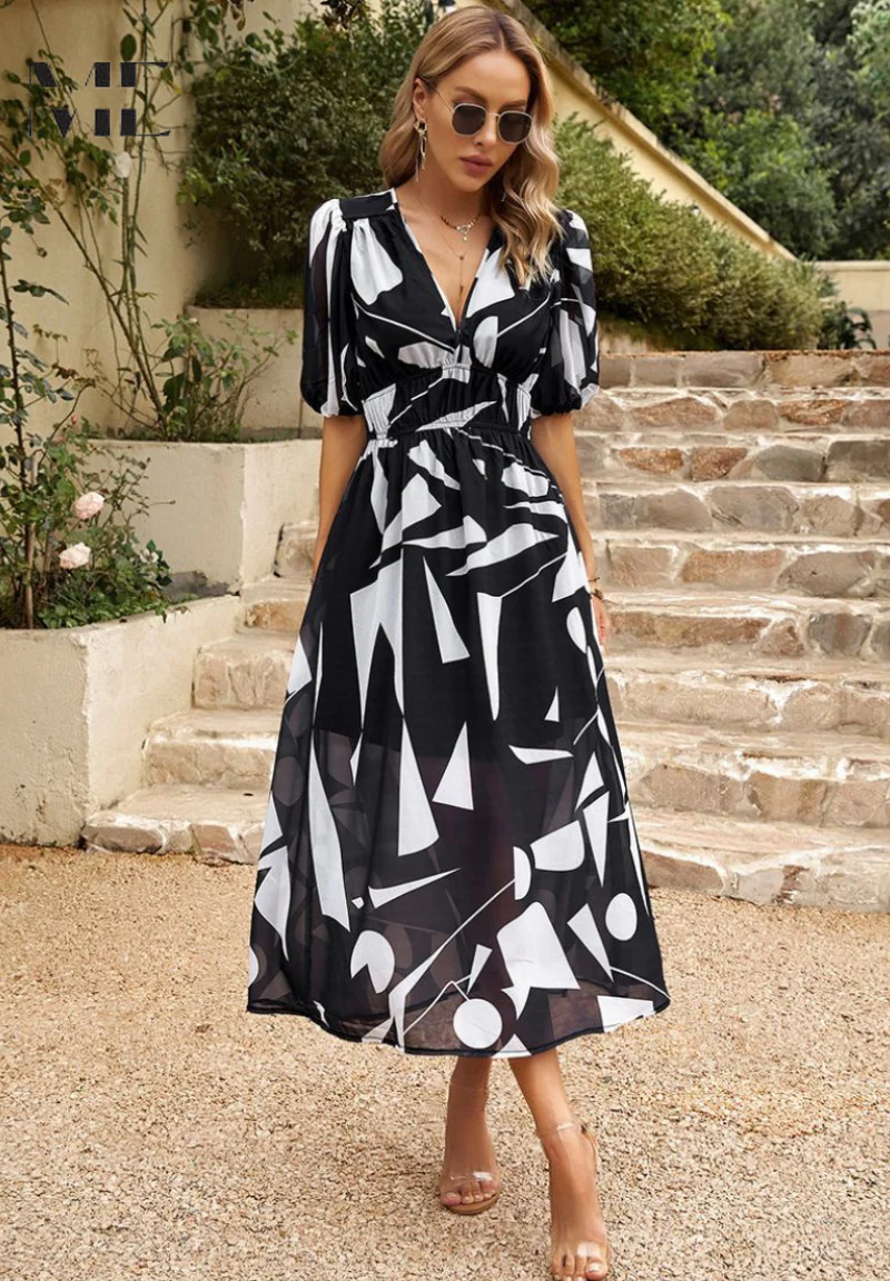Danielle | Vestido midi lujoso y atemporal (Casi agotado) - Image 10