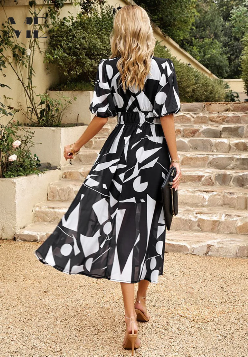 Danielle | Vestido midi lujoso y atemporal (Casi agotado) - Image 12