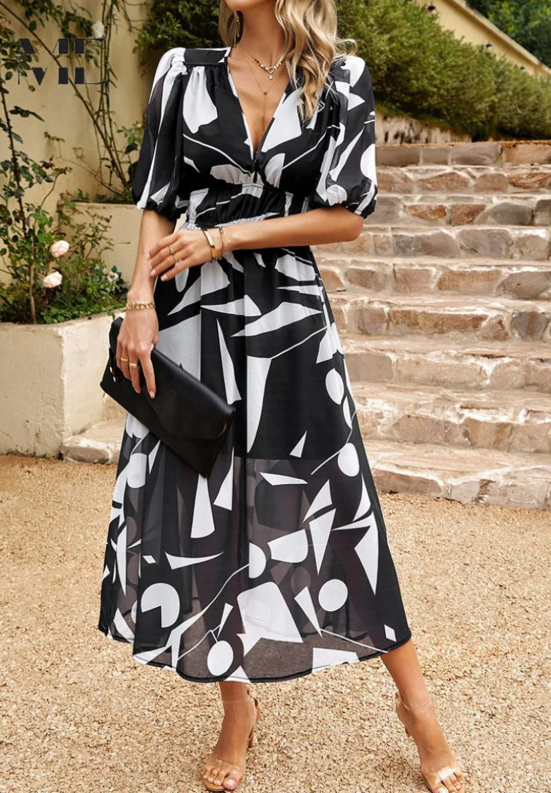 Danielle | Vestido midi lujoso y atemporal (Casi agotado) - Image 14
