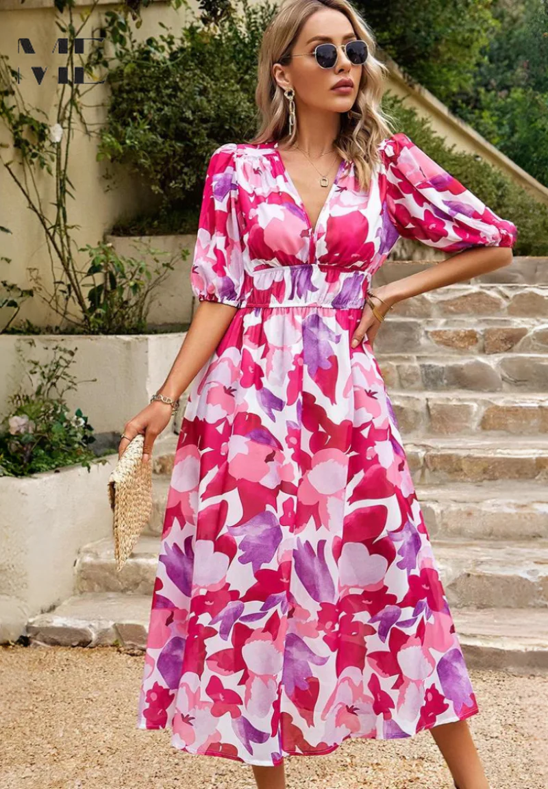 Danielle | Vestido midi lujoso y atemporal (Casi agotado) - Image 15