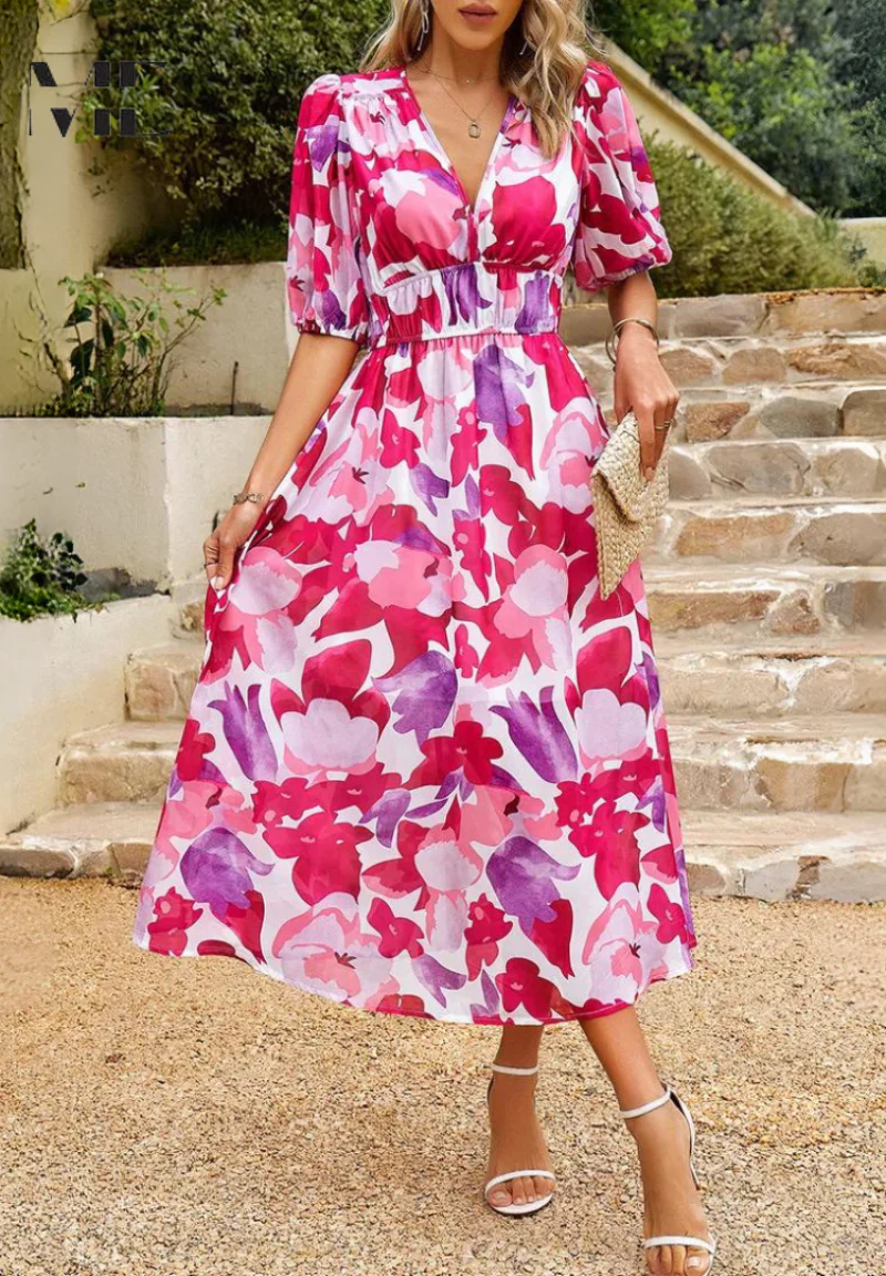 Danielle | Vestido midi lujoso y atemporal (Casi agotado) - Image 16