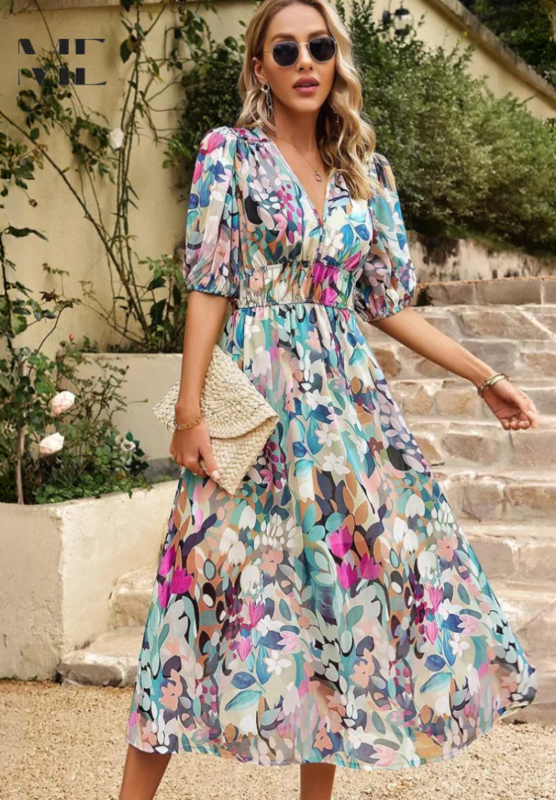 Danielle | Vestido midi lujoso y atemporal (Casi agotado) - Image 4
