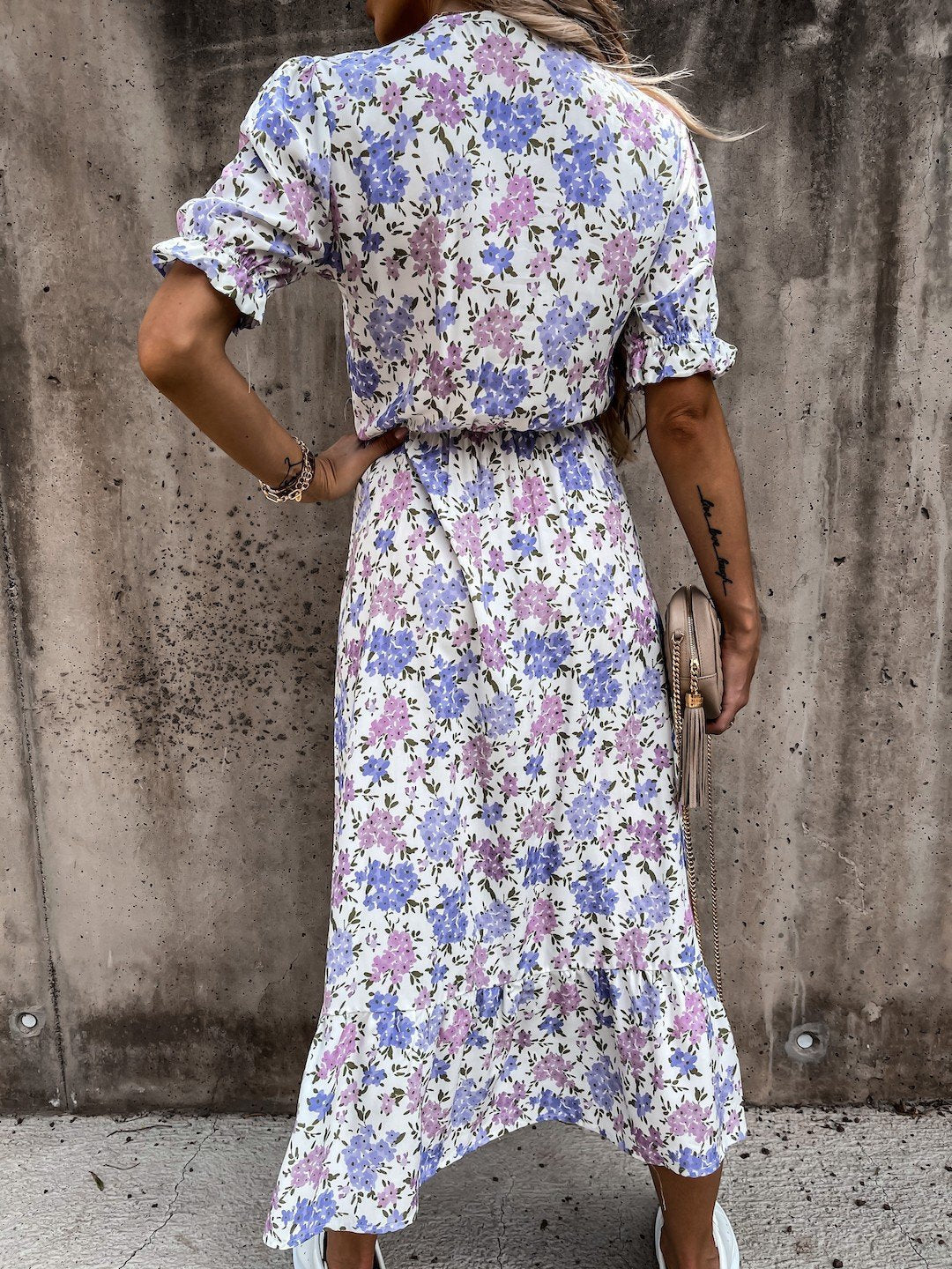 Elly™ Vestido con estampado floral para mujer - Image 25