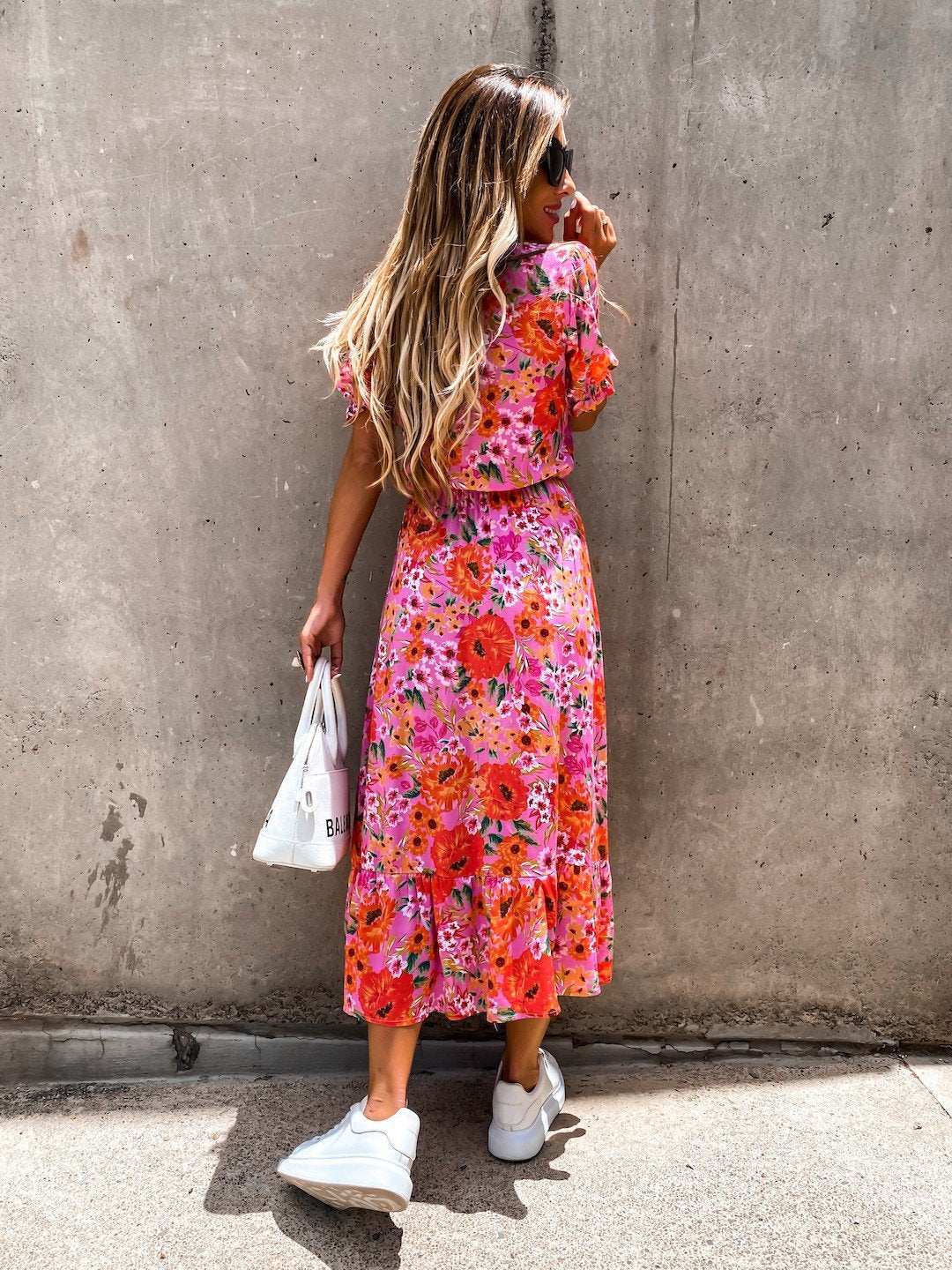 Elly™ Vestido con estampado floral para mujer - Image 9