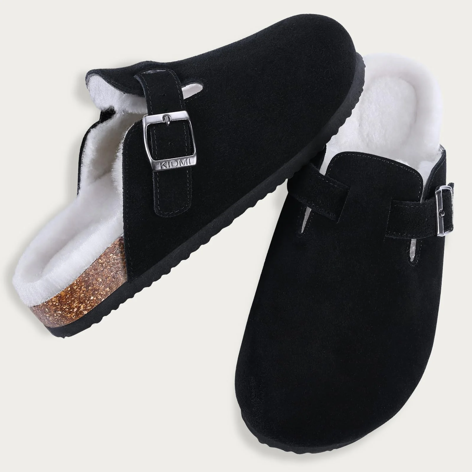 Kidmi - Zuecos de ante Unisex con Forro Polar - Image 5