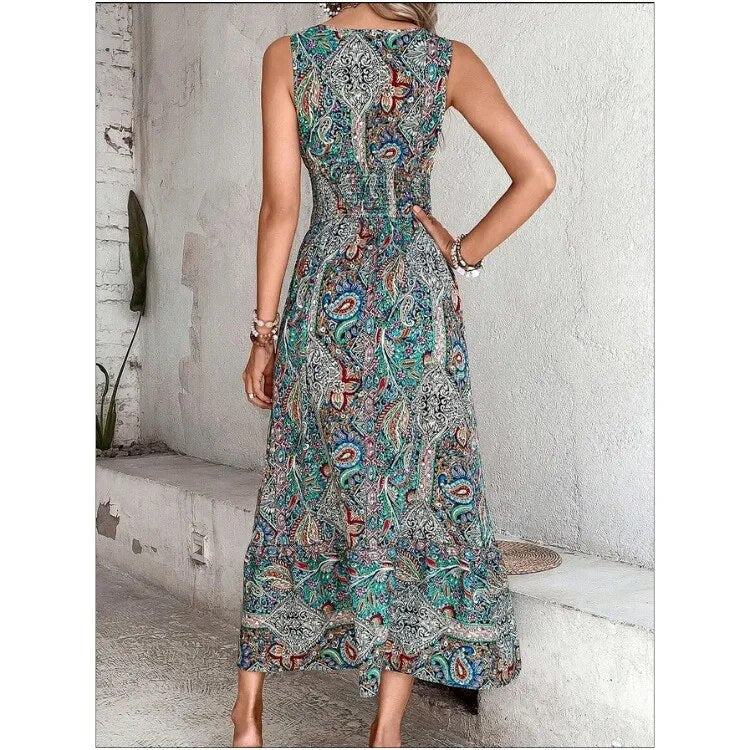 Marie™ Vestido bohemio sin mangas para mujer - Image 5