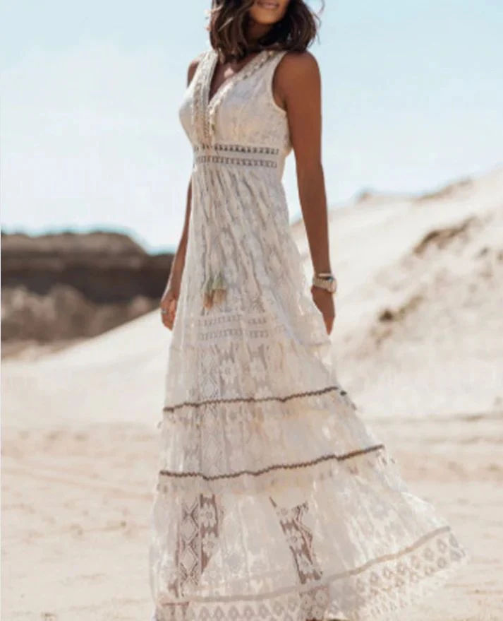 Nina | Vestido bohemio de lujo (Casi agotado) - Image 3