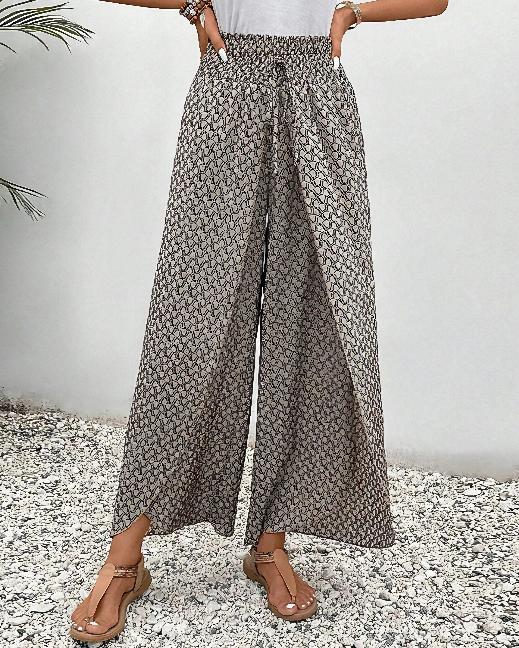 Noor | Pantalones anchos y relajados - Image 3