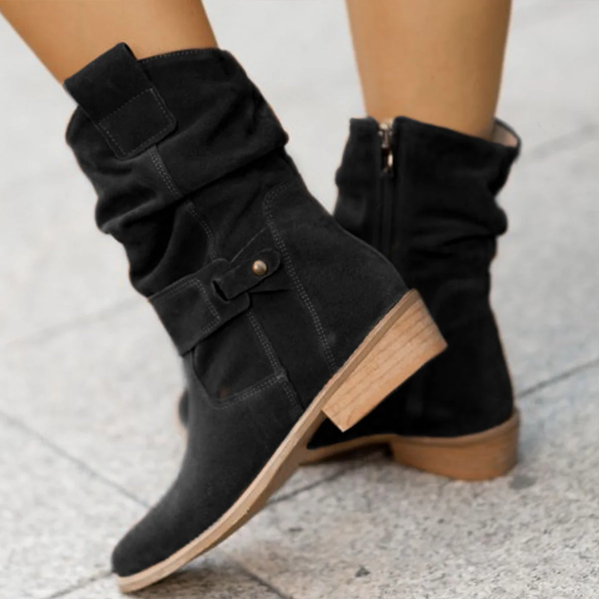 Sofía - Botines de ante de invierno - Image 6