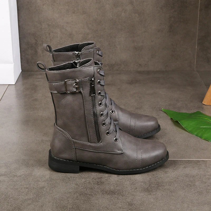 Valentina- Botas con tacón bajo - Image 10