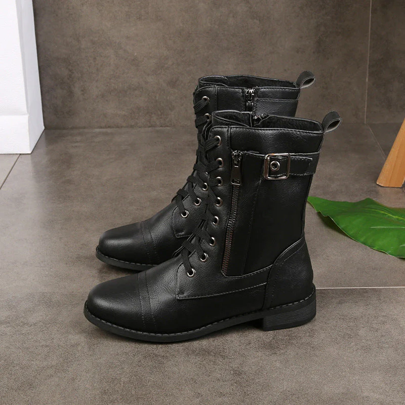 Valentina- Botas con tacón bajo - Image 3