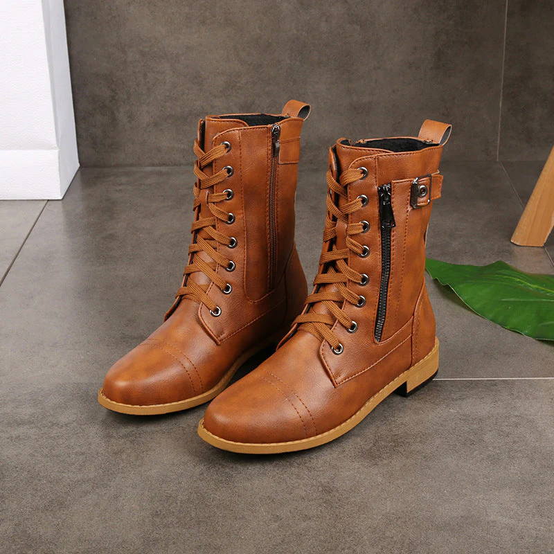 Valentina- Botas con tacón bajo - Image 6