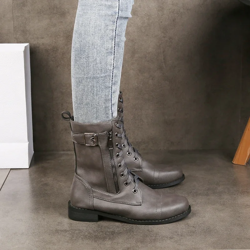 Valentina- Botas con tacón bajo - Image 8