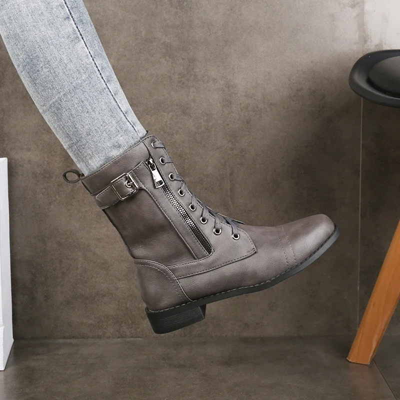 Valentina- Botas con tacón bajo - Image 9