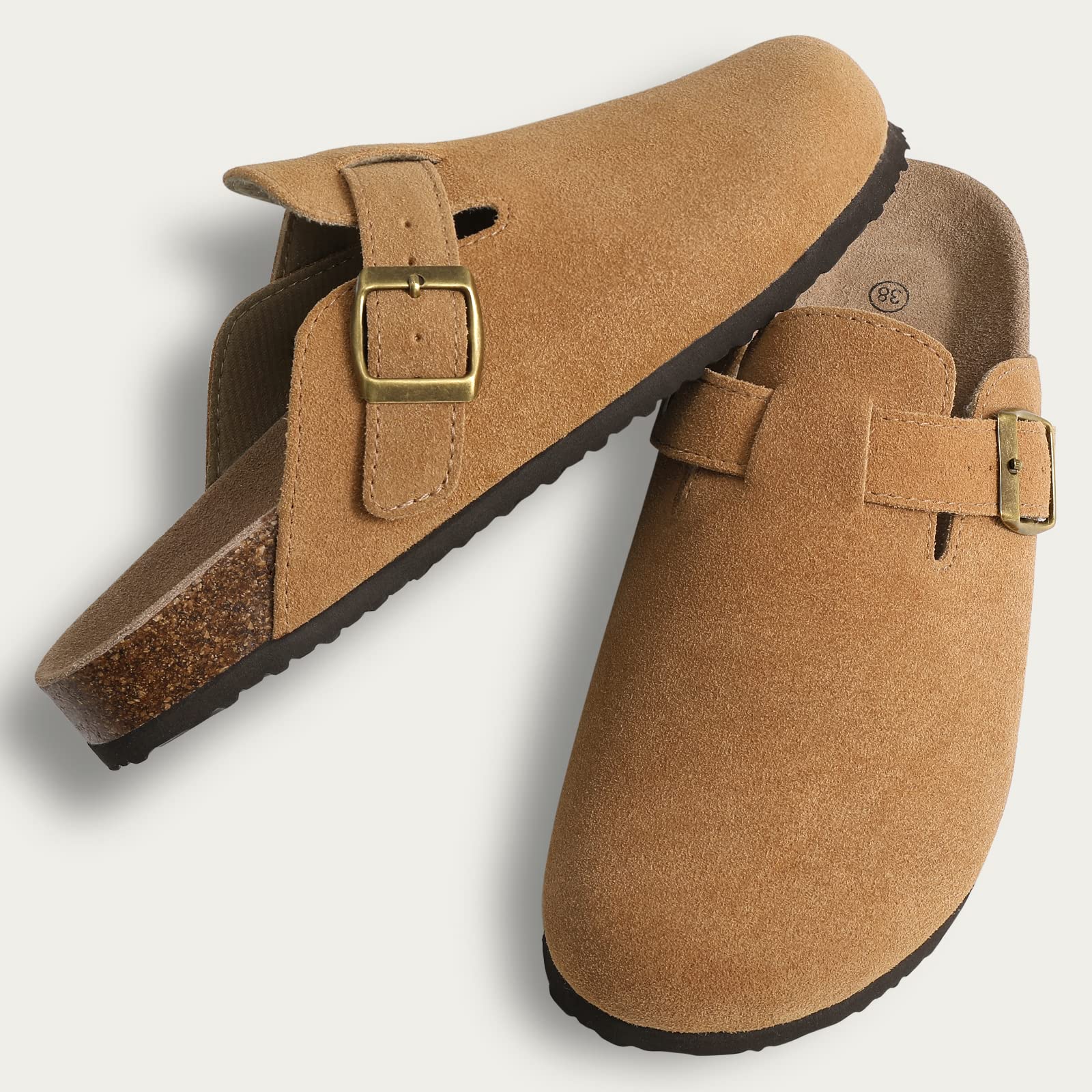 Kidmi - Zuecos de ante Unisex Antideslizantes Ergonómicos - Image 6